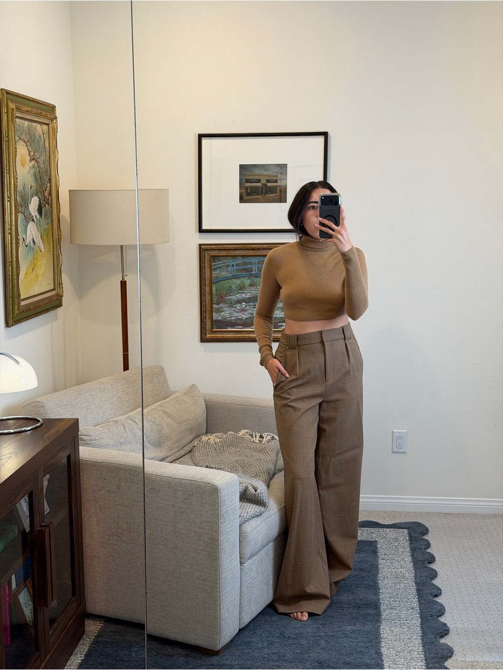 SIMKHAI Julietta Teak Trousers